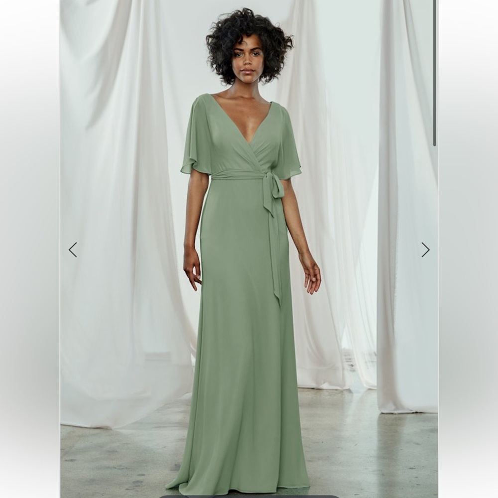 NEVER WORN. Sage green dress